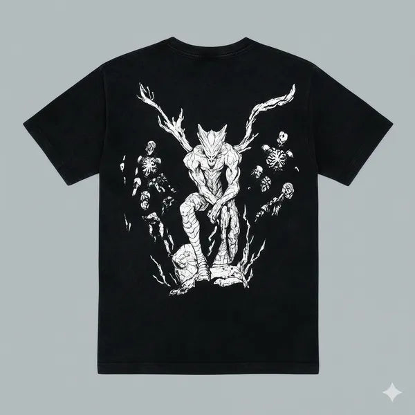 BLACKLIT - DEVILMAN Puff Printed T-Shirt