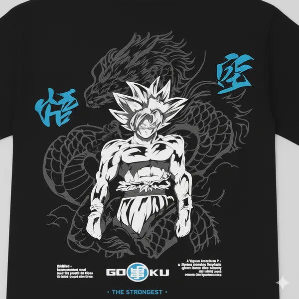 BLACKLIT - GOKU Puff Printed T-Shirt