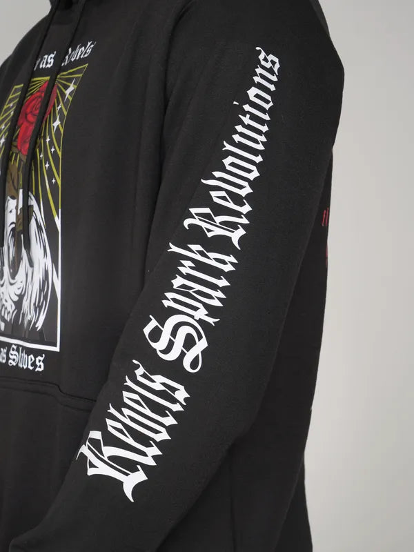 Rebel With A Cause Hoodie – Black
