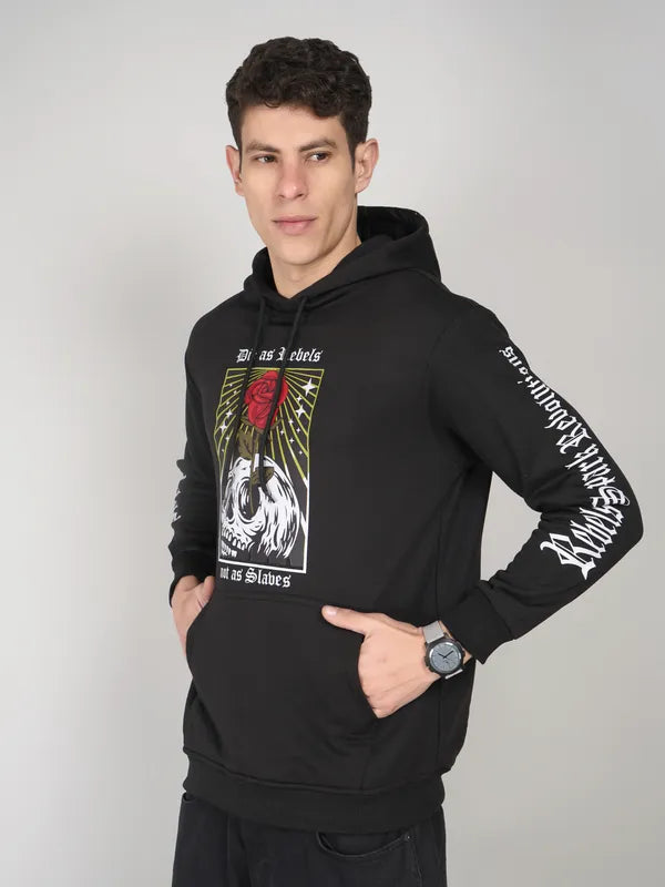 Rebel With A Cause Hoodie – Black