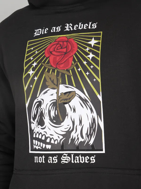 Rebel With A Cause Hoodie – Black