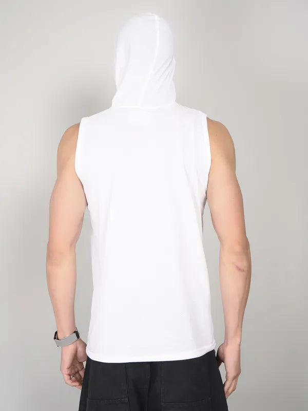 White Warriors - Hooded Sleeveless Tank