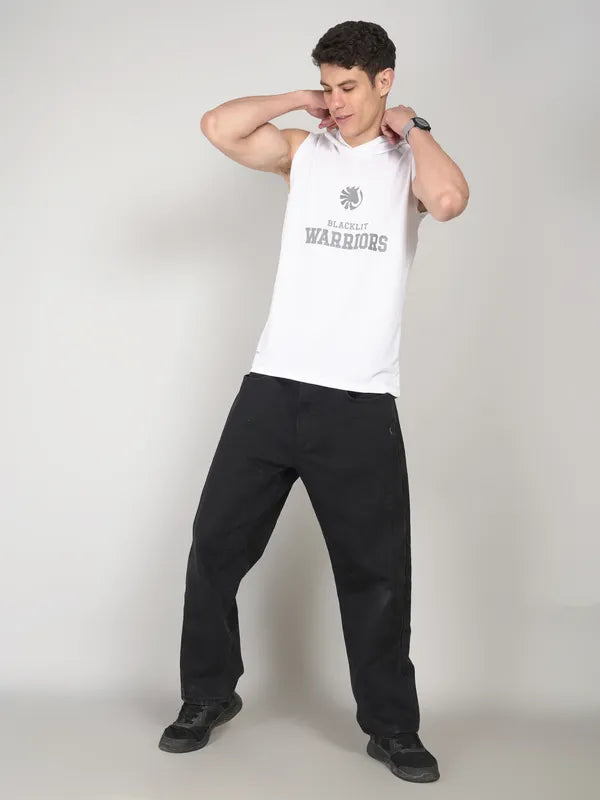 White Warriors - Hooded Sleeveless Tank