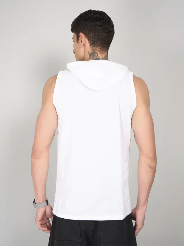 White Warriors - Hooded Sleeveless Tank