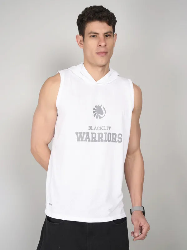 White Warriors - Hooded Sleeveless Tank