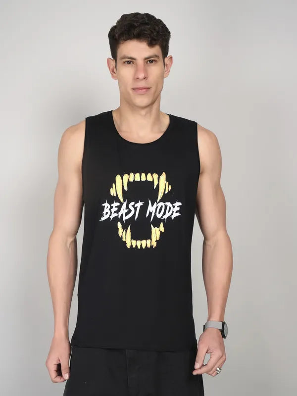 Beast Mode Sleeveless Gym Tank Top