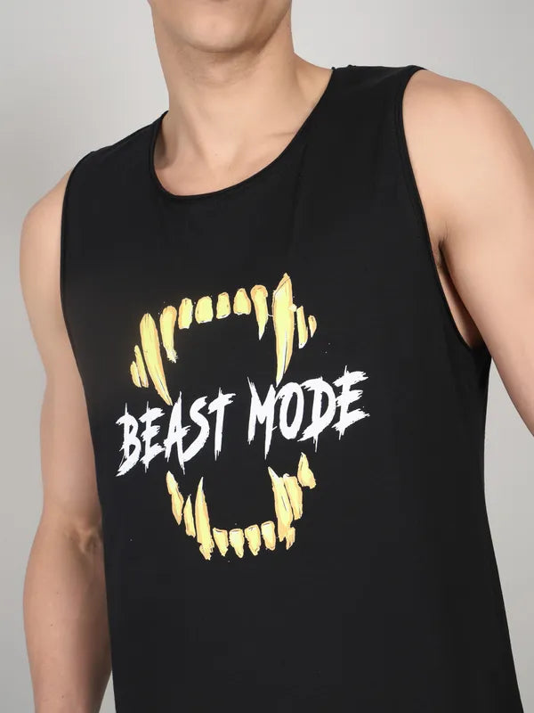 Beast Mode Sleeveless Gym Tank Top